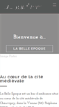 Mobile Screenshot of la-belle-epoque.fr