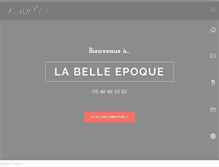Tablet Screenshot of la-belle-epoque.fr